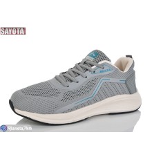 Кросівки чоловічі на літо (8 пар р.41-45) сірий  "Sayota"