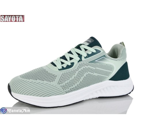Кросівки чоловічі на літо (8 пар р.41-45) зелений  "Sayota"