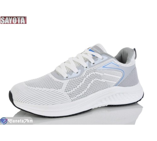 Кросівки чоловічі на літо (8 пар р.41-45) білий  "Sayota"