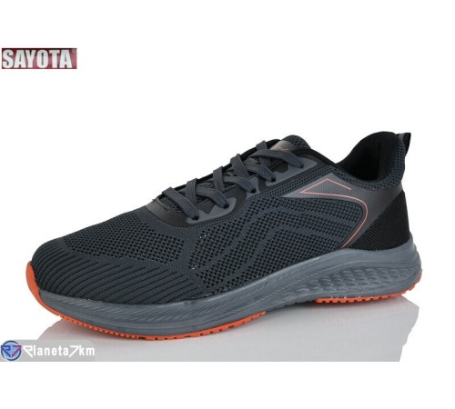 Кросівки чоловічі на літо (8 пар р.41-45) сірий  "Sayota"