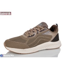 Кросівки чоловічі на літо (8 пар р.41-45) коричневий  "Sayota"