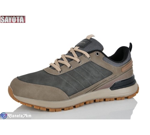 Кросівки чоловічі на весну/осінь (8 пар р.41-45) сірий  "Sayota"