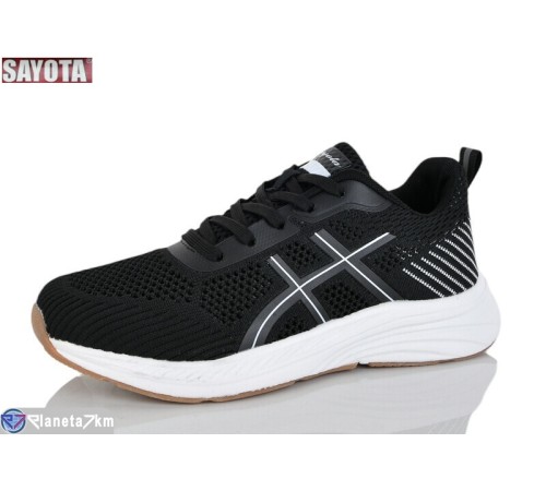 Кросівки на літо (8 пар р.37-41) чорний  "Sayota"