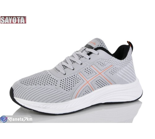 Кросівки на літо (8 пар р.37-41) сірий  "Sayota"