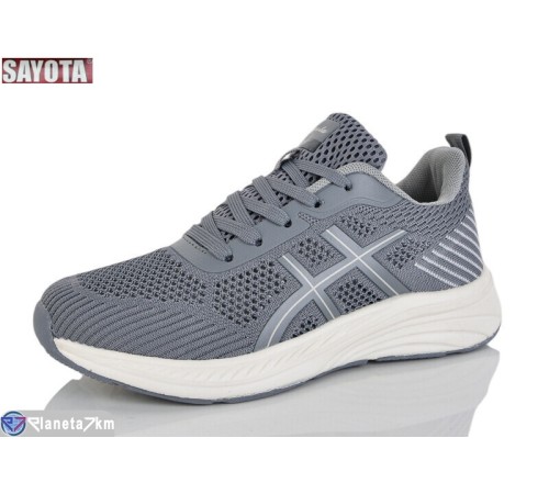 Кросівки на літо (8 пар р.37-41) сірий  "Sayota"