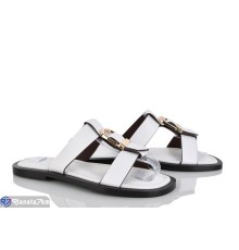 Шлепки жіночі на літо (8 пар р.36-41) білий  "LOREDANA"