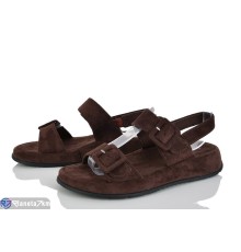 Босоніжки жіночі на літо (8 пар р.36-41) коричневий  "LOREDANA"