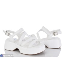 Босоніжки жіночі на літо (8 пар р.36-41) білий  "LOREDANA"