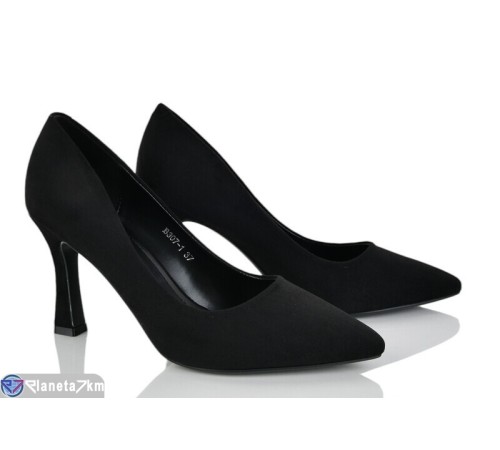 Туфлі жіночі на весну/осінь (6 пар р.36-40) чорний  "LOREDANA"