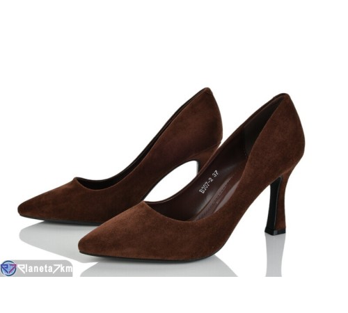 Туфлі жіночі на весну/осінь (6 пар р.36-40) коричневий  "LOREDANA"