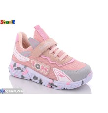 Дитячі кросівки на весну/осінь (8 пар р.31-35) рожевий  "Sharif"