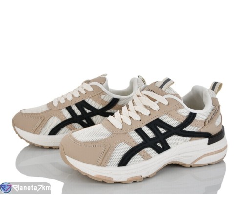 Кросівки жіночі на весну/осінь (8 пар р.36-41) бежевий  "LABUTAN"