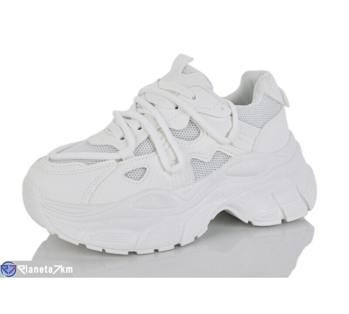 Кросівки жіночі на весну/осінь (8 пар р.36-41) білий  "LABUTAN"