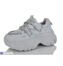 Кросівки жіночі на весну/осінь (8 пар р.36-41) сірий  "LABUTAN"