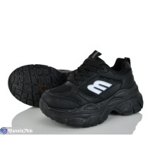 Кросівки жіночі на весну/осінь (8 пар р.36-41) чорний  "LABUTAN"