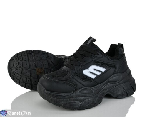 Кросівки жіночі на весну/осінь (8 пар р.36-41) чорний  "LABUTAN"