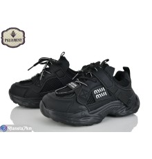 Дитячі кросівки на весну/осінь (8 пар р.32-37) чорний  "PALIAMENT"