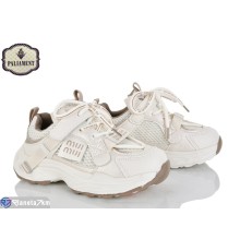 Дитячі кросівки на весну/осінь (8 пар р.32-37) бежевий  "PALIAMENT"