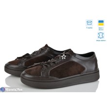 Кросівки жіночі на весну/осінь (6 пар р.36-40) коричневий  "GARRA"