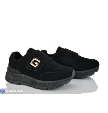 Кросівки жіночі на весну/осінь (8 пар р.36-41) чорний  "LOREDANA"