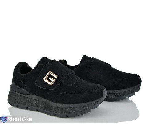 Кросівки жіночі на весну/осінь (8 пар р.36-41) чорний  "LOREDANA"