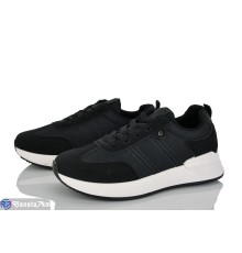 Кросівки жіночі на весну/осінь (8 пар р.36-41) чорний  "LOREDANA"