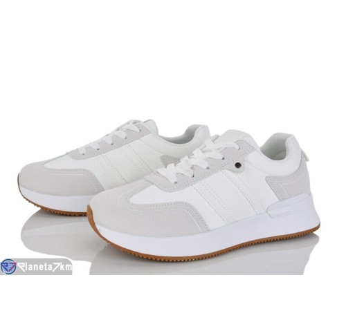 Кросівки жіночі на весну/осінь (8 пар р.36-41) білий  "LOREDANA"