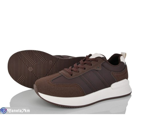 Кросівки жіночі на весну/осінь (8 пар р.36-41) коричневий  "LOREDANA"