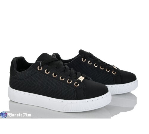 Кросівки жіночі на весну/осінь (8 пар р.36-41) чорний  "LOREDANA"