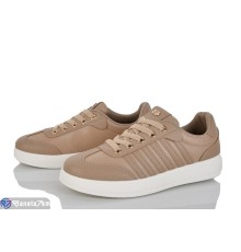 Кросівки жіночі на весну/осінь (8 пар р.36-41) коричневий  "LOREDANA"