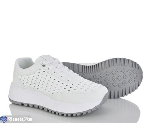 Кросівки жіночі на літо (8 пар р.36-41) білий  "LOREDANA"