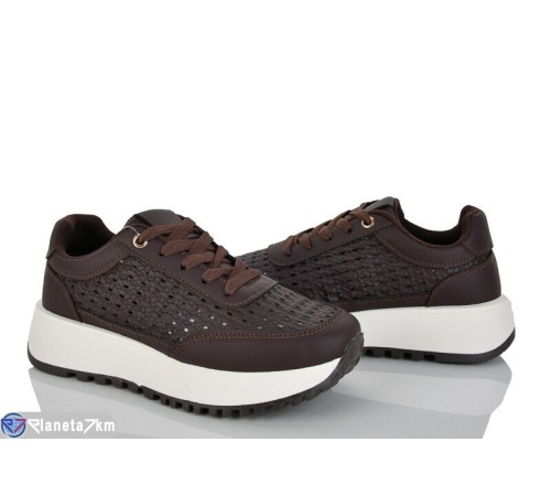 Кросівки жіночі на літо (8 пар р.36-41) коричневий  "LOREDANA"