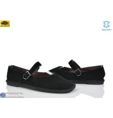 Балетки жіночі на літо (8 пар р.36-41) чорний  "Mei De Li"