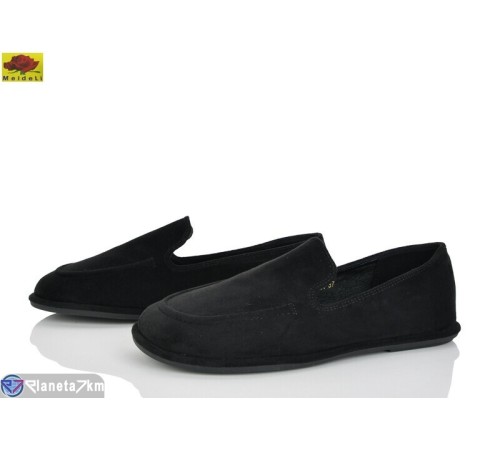 Туфлі жіночі на весну/осінь (8 пар р.36-40) чорний  "Mei De Li"