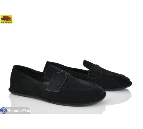 Туфлі жіночі на весну/осінь (8 пар р.36-40) чорний  "Mei De Li"