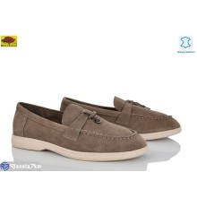 Туфлі жіночі на весну/осінь (8 пар р.36-40) коричневий  "Mei De Li"