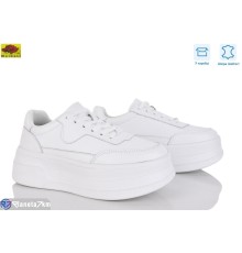 Кросівки жіночі на весну/осінь (8 пар р.36-41) білий  "Mei De Li"