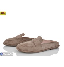 Шлепки жіночі на весну/осінь (8 пар р.36-40) коричневий  "Mei De Li"