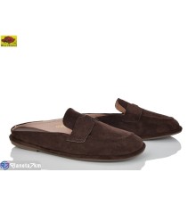 Шлепки жіночі на весну/осінь (8 пар р.36-40) коричневий  "Mei De Li"