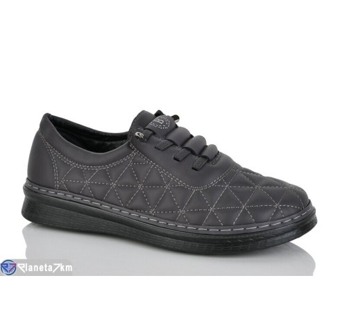 Туфлі жіночі на весну/осінь (8 пар р.37-42) сірий  "Asito"