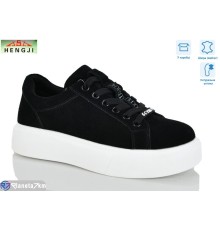 Кросівки жіночі на весну/осінь (8 пар р.36-41) чорний  "HENGJI-ELENA"