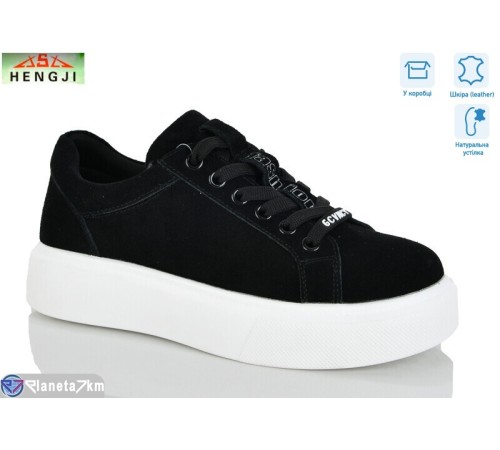Кросівки жіночі на весну/осінь (8 пар р.36-41) чорний  "HENGJI-ELENA"