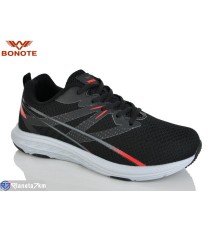 Кросівки чоловічі на весну/осінь (8 пар р.41-46) чорний  "Bonote"