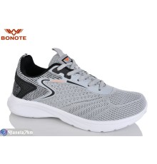 Кросівки чоловічі на весну/осінь (8 пар р.41-46) сірий  "Bonote"