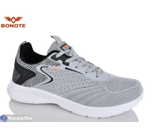 Кросівки чоловічі на весну/осінь (8 пар р.41-46) сірий  "Bonote"