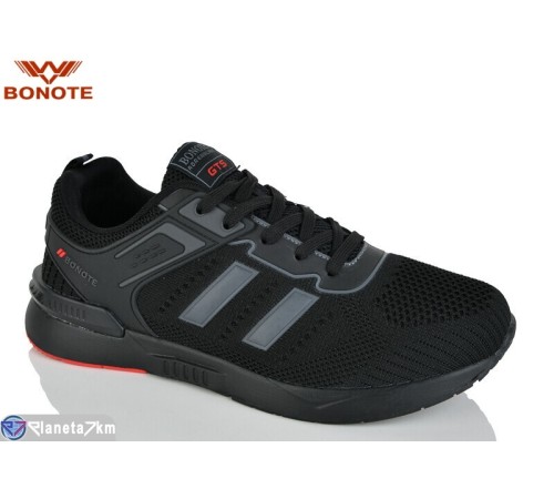 Кросівки чоловічі на весну/осінь (8 пар р.41-46) чорний  "Bonote"