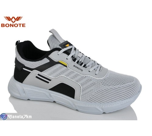 Кросівки чоловічі на весну/осінь (8 пар р.41-46) сірий  "Bonote"