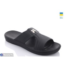 Шлепки чоловічі на літо (8 пар р.41-46) чорний  "Korka"