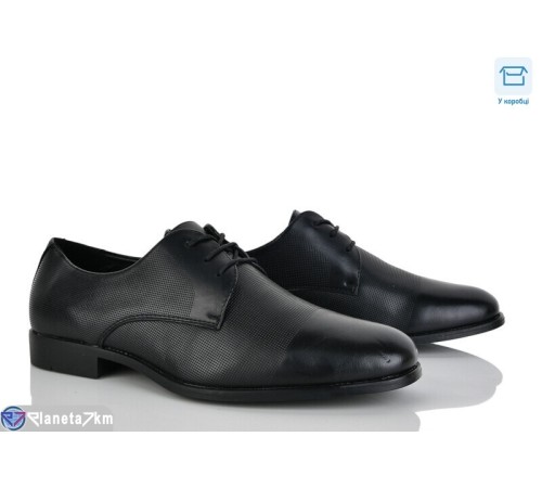 Туфлі чоловічі на весну/осінь (8 пар р.40-45) чорний  "NASTEA"
