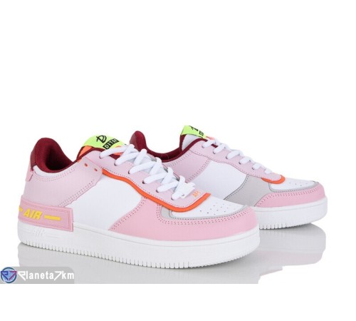 Кросівки жіночі на весну/осінь (8 пар р.36-41) рожевий  "Vitta"